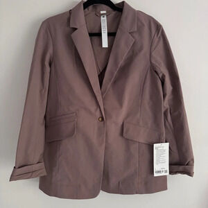 🆕🤎 Lululemon Relaxed Fit Twill Blazer - Taupetastic